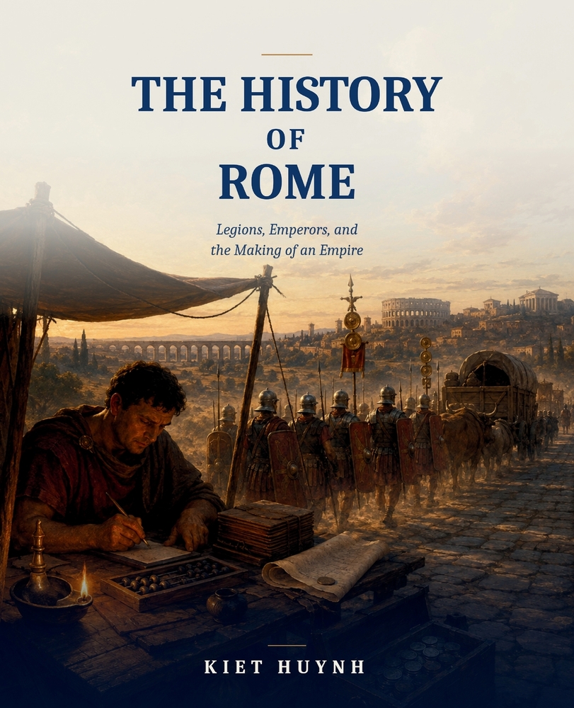 The History of Rome: Legions, Emperors, and the Making of an Empire cover