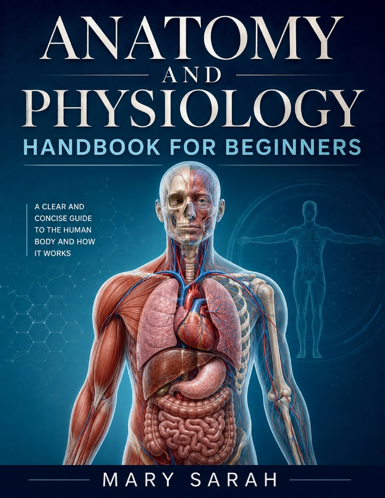 Anatomy and Physiology Handbook for Beginners: A Clear Visual Guide to Human Body Systems, Structure, Function, and Essential Medical Concepts. cover