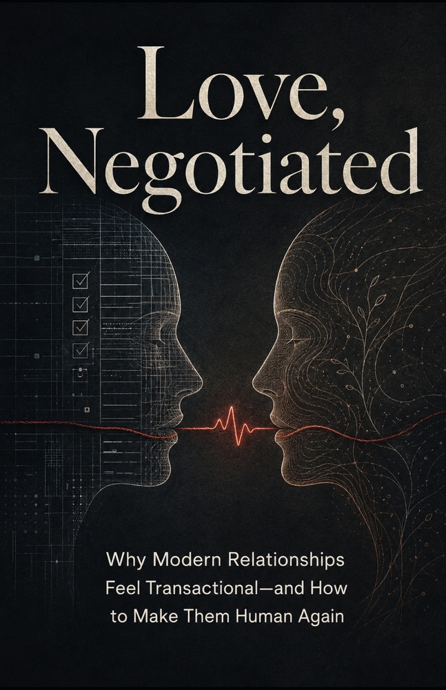 Love, Negotiated: Why Modern Relationships Feel Transactional-and How to Make Them Human Again cover