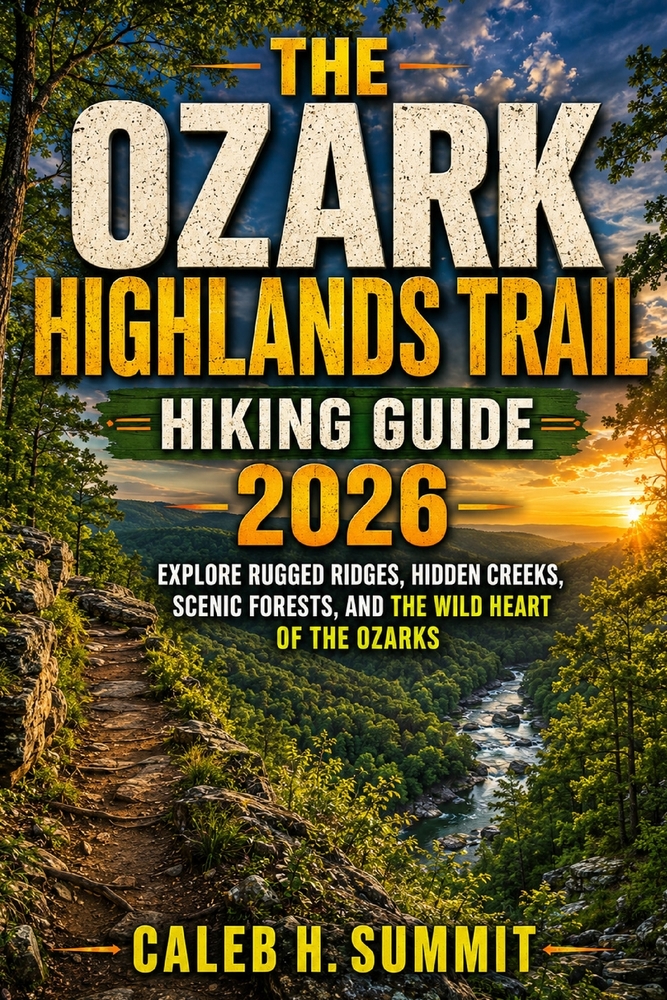The Ozark Highlands Trail Hiking Guide 2026: Explore Rugged Ridges, Hidden Creeks, Scenic Forests, and the Wild Heart of the Ozarks cover