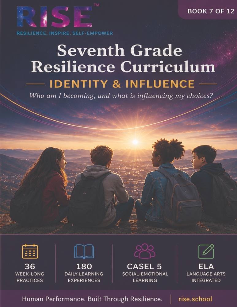 7th Grade Resilience Curriculum: Identity & Influence cover