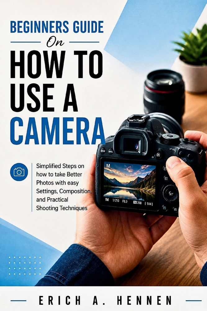 Beginners Guide on How to Use a Camera: Simplified Steps on How to Take Better Photos with Easy Settings, Composition, and Practical Shooting Techniqu cover