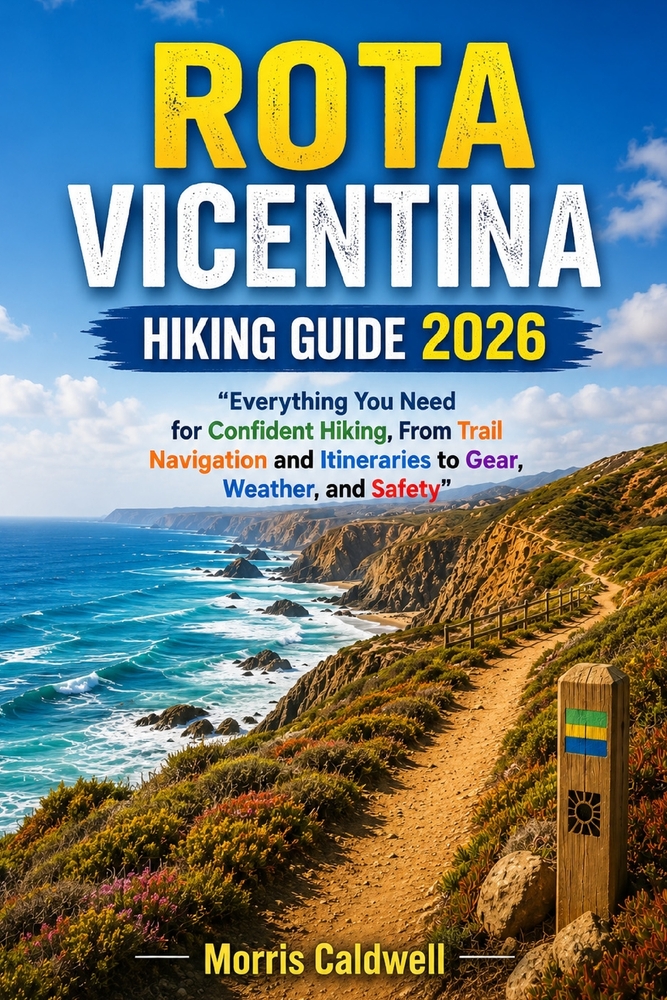 Rota Vicentina Hiking Guide 2026: "Everything You Need for Confident Hiking, From Trail Navigation and Itineraries to Gear, Weather, and Safety" cover