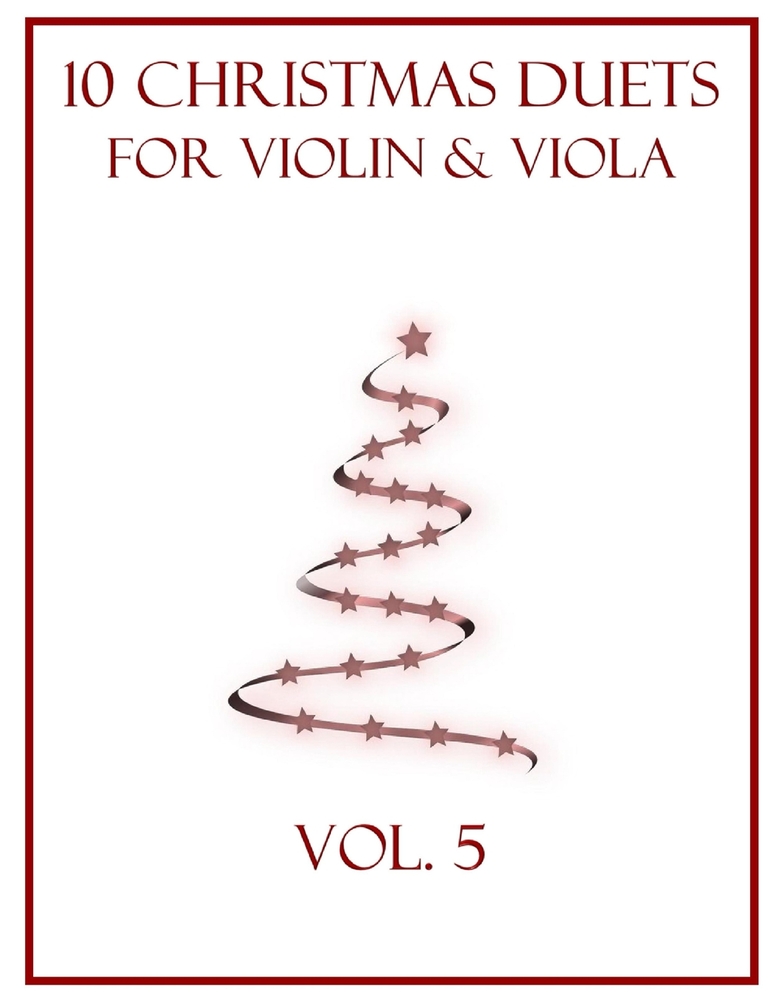 10 Christmas Duets for Violin and Viola: Vol. 5 cover