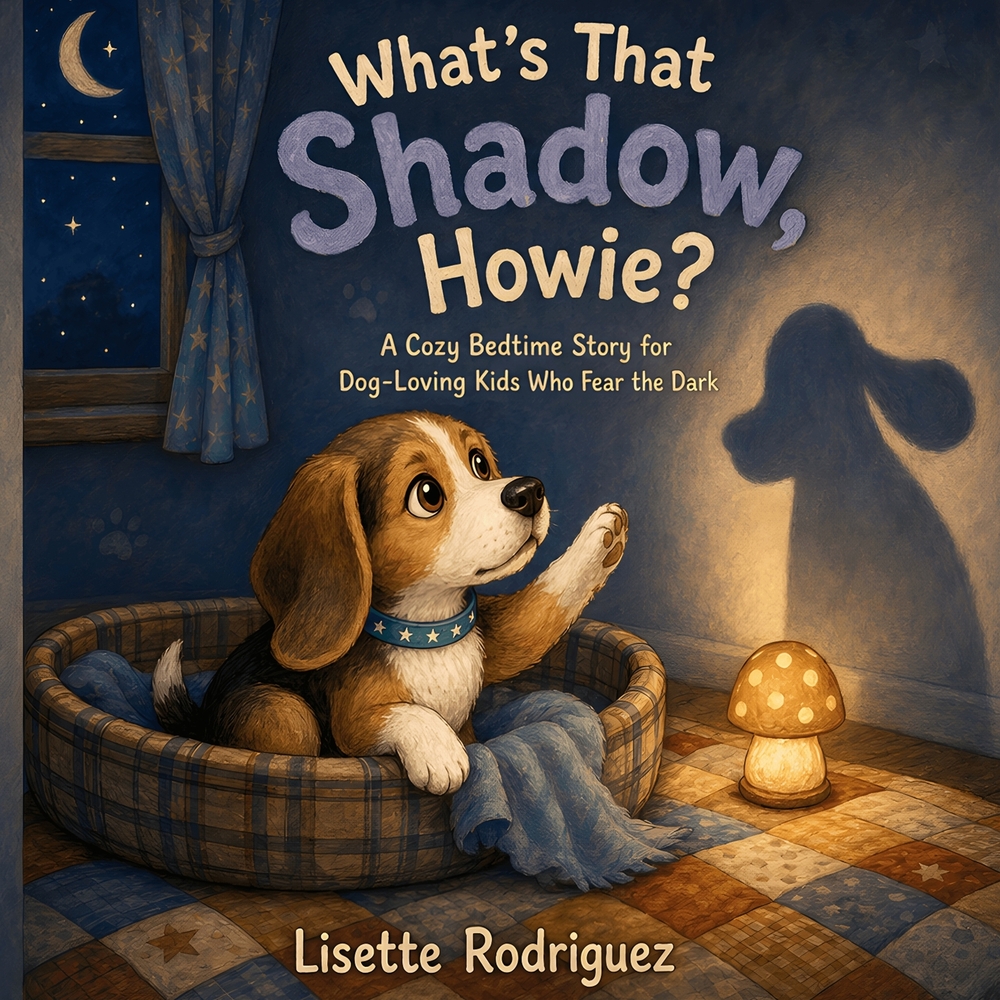 What's That Shadow, Howie?: A Cozy Bedtime Story for Dog-Loving Kids Who Fear the Dark cover