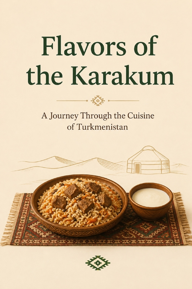 Flavors of the Karakum A Journey Through the Cuisine of Turkmenistan cover