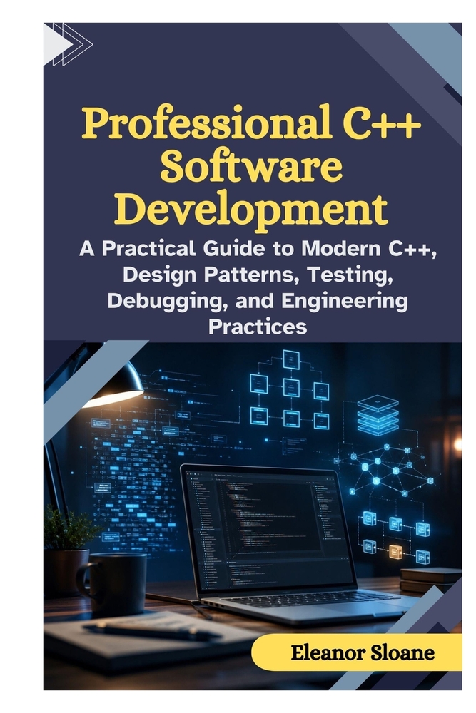 Professional C++ Software Development: A Practical Guide to Modern C++, Design Patterns, Testing, Debugging, and Engineering Practices cover