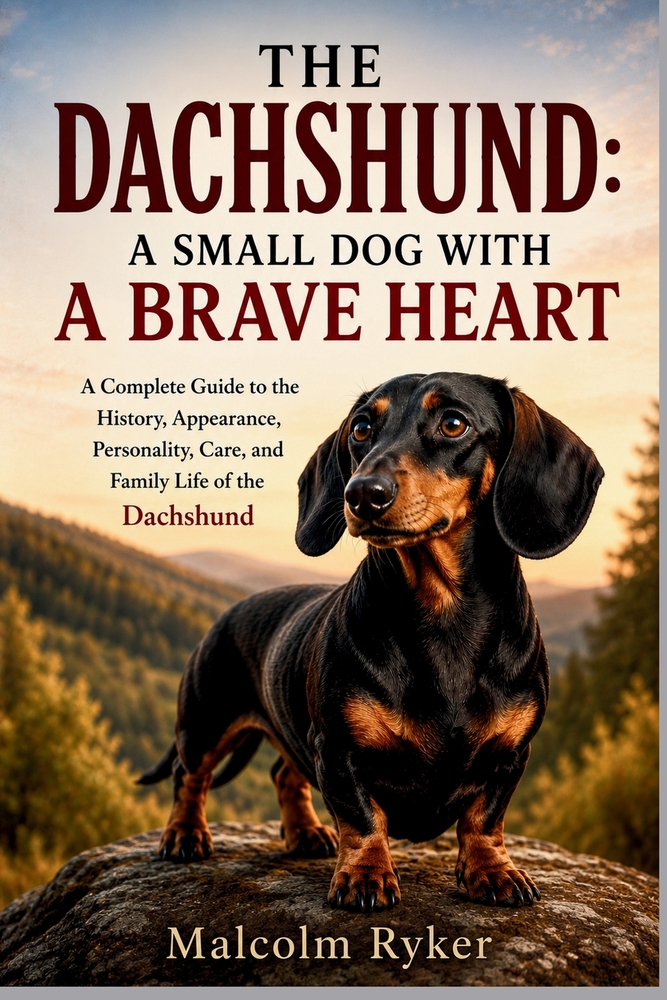 The Dachshund: A SMALL DOG WITH A BRAVE HEART: A Complete Guide to the History, Appearance, Personality, Care, and Family Life of the Dachshund cover