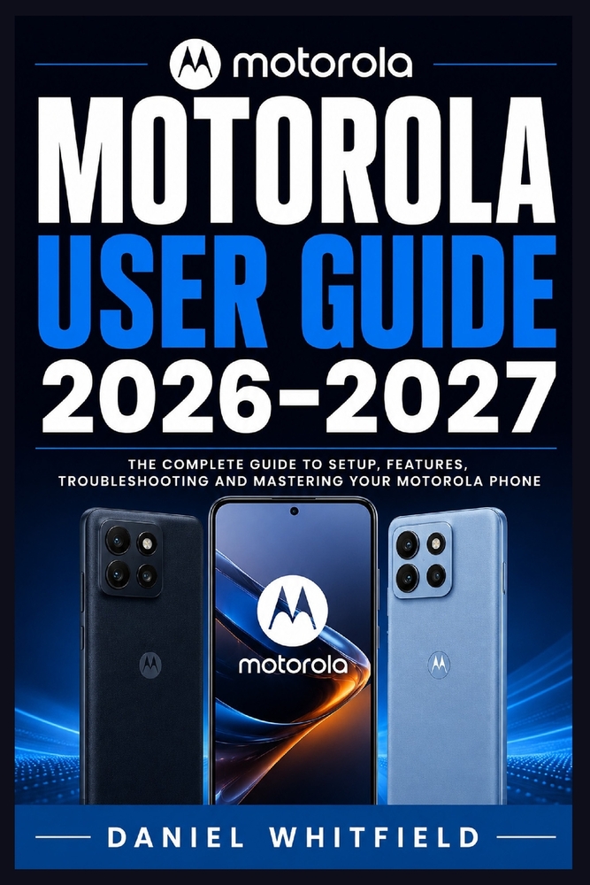 Motorola User Guide 2026-2027: A Practical Handbook for Setup, Everyday Features, Personalization, Security, Camera, Connectivity, Troubleshooting, an cover