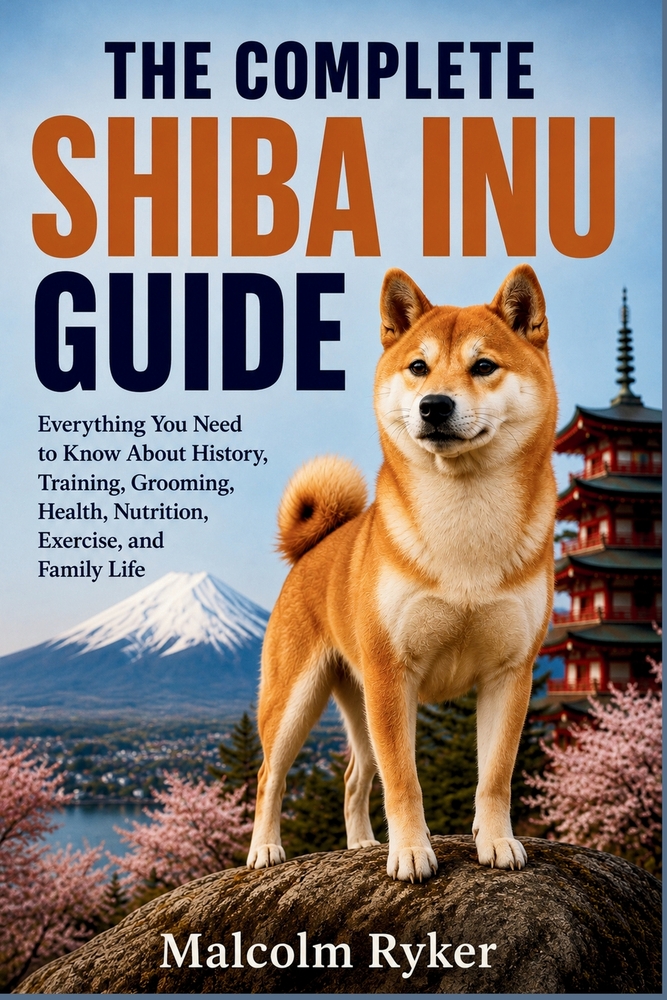 The Complete Shiba Inu Guide: Everything You Need to Know About History, Training, Grooming, Health, Nutrition, Exercise, and Family Life cover