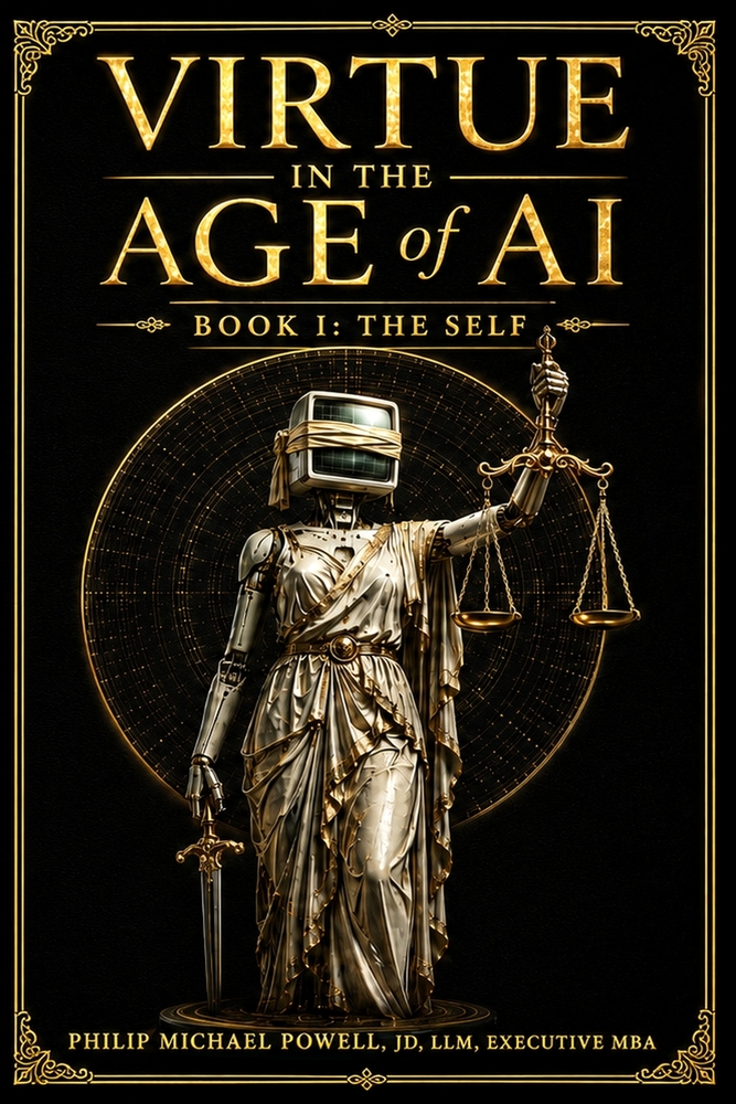 Virtue in the Age of AI: Book I: The Self cover