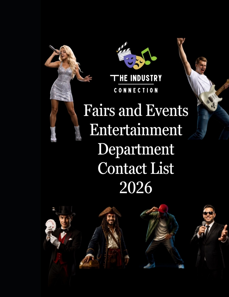 The Industry Connection: Fairs and Events Entertainment Department Contact List cover