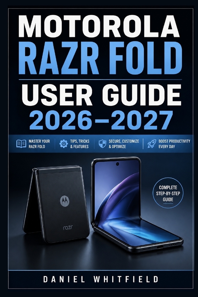 Motorola Razr Fold User Guide 2026-2027: Master Your Flip Smartphone with Easy Setup, Everyday Features, Camera Skills, Security, Battery Care, and Tr cover