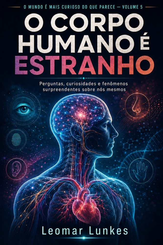 O Corpo Humano é Estranho: Perguntas, curiosidades e fenômenos surpreendentes sobre nós mesmos cover