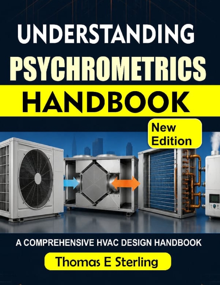 Understanding Psychrometrics Handbook: A Practical Guide to Moist-Air Properties, Charts, HVAC Calculations, Thermal Comfort, and Air-Conditioning Pro cover