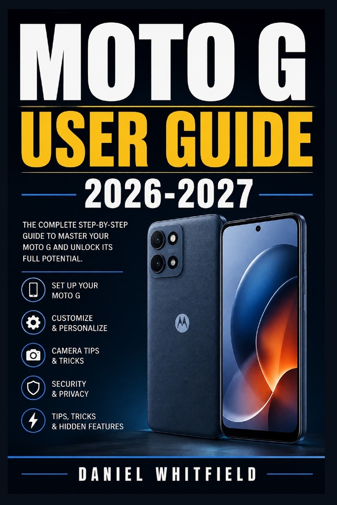 Moto G User Guide 2026-2027: Confident Smartphone Mastery: First-Time Setup, Daily Navigation, Camera Use, Security Controls, Wireless Connections, an cover