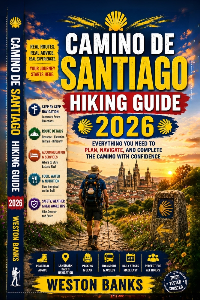 Camino de Santiago Hiking Guide 2026: Everything You Need to Plan, Navigate, and Complete the Camino With Confidence cover