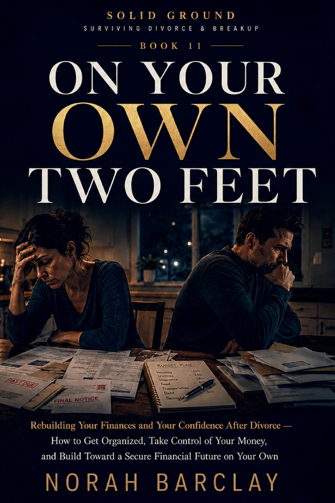 On Your Own Two Feet: Rebuilding Your Finances and Your Confidence After Divorce - How to Get Organized, Take Control of Your Money, and Build Toward cover