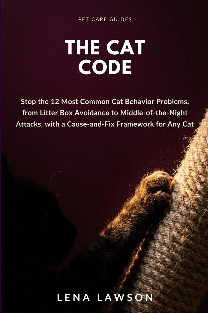 The Cat Code: Stop the 12 Most Common Cat Behavior Problems, from Litter Box Avoidance to Middle-of-the-Night Attacks, with a Cause-and-Fix Framework cover