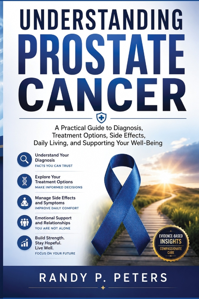Understanding Prostate Cancer: A Practical Guide to Diagnosis, Treatment Options, Side Effects, Daily Living, and Supporting Your Well-Being cover