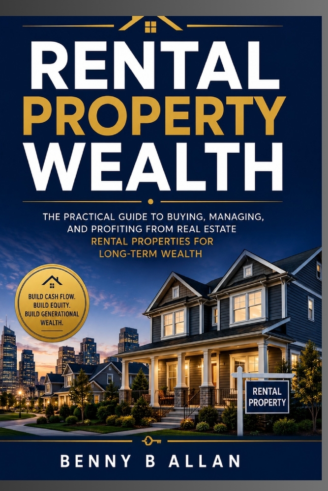 Rental Property Wealth: The Practical Guide to Buying, Managing, and Profiting from Real Estate Rental Properties for Long-Term Wealth cover