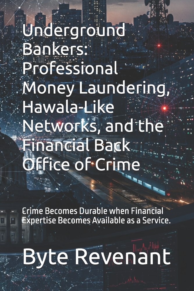 Underground Bankers: Professional Money Laundering, Hawala-Like Networks, and the Financial Back Office of Crime: Crime Becomes Durable when Financial cover