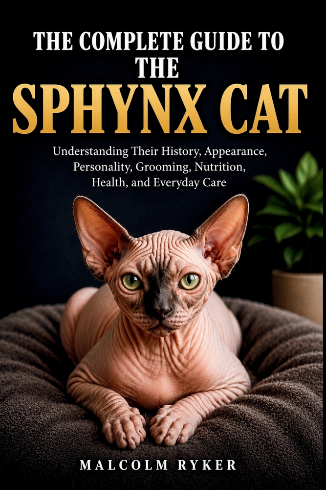 The Complete Guide to the Sphynx Cat: Understanding Their History, Appearance, Personality, Grooming, Nutrition, Health, and Everyday cover