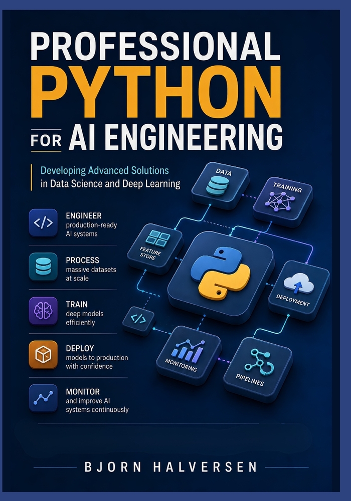 Professional Python for AI Engineering: Developing Advanced Solutions in Data Science and Deep Learning cover