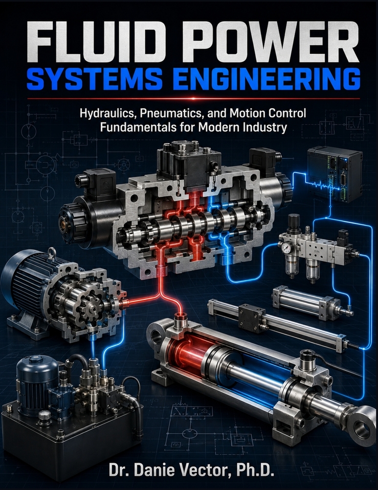 Fluid Power Systems Engineering: Hydraulics, Pneumatics, and Motion Control Fundamentals for Modern Industry cover