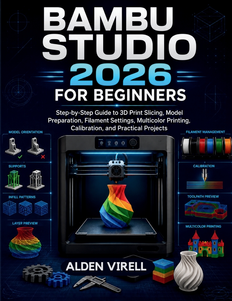 Bambu Studio 2026 for Beginners cover