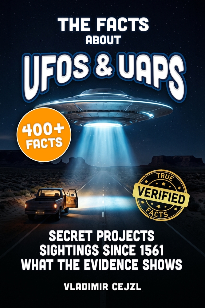The Facts About UFOs & UAPs: Sightings Since 1561, Roswell, the Declassified Files, and What the Evidence Actually Shows, With Verified References cover
