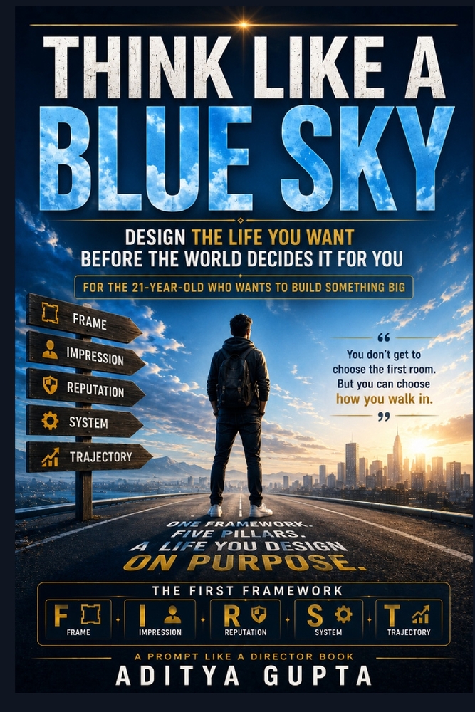 Think Like a Blue Sky: Design the Life You Want Before the World Decides It For You cover