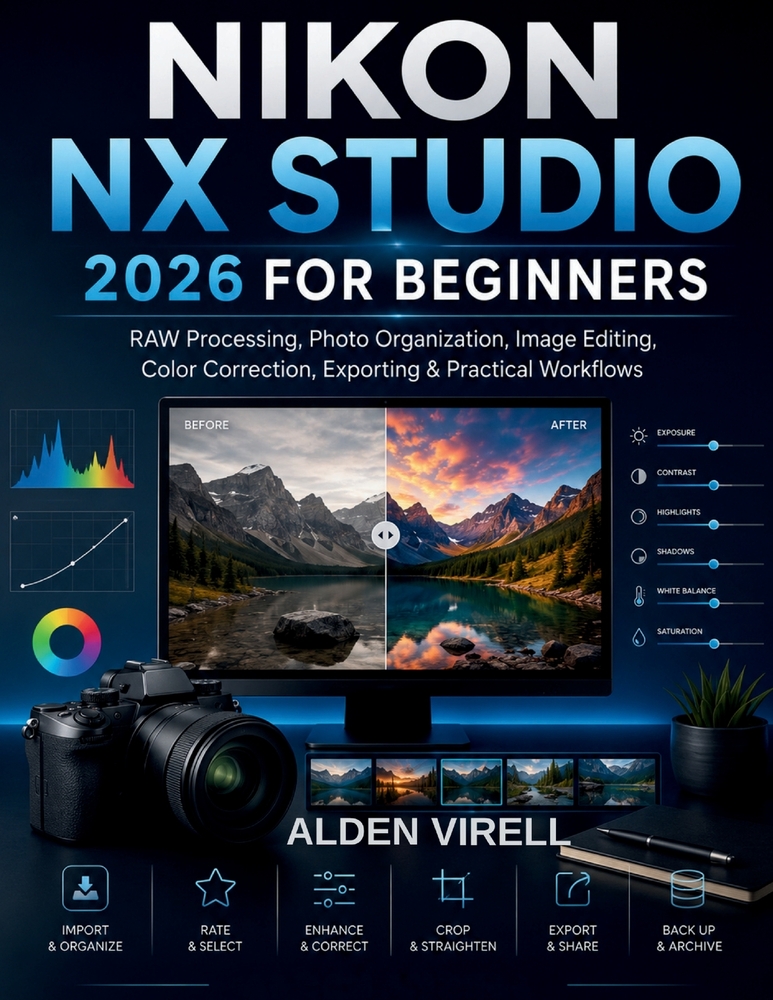 Nikon Nx Studio 2026 for Beginners cover