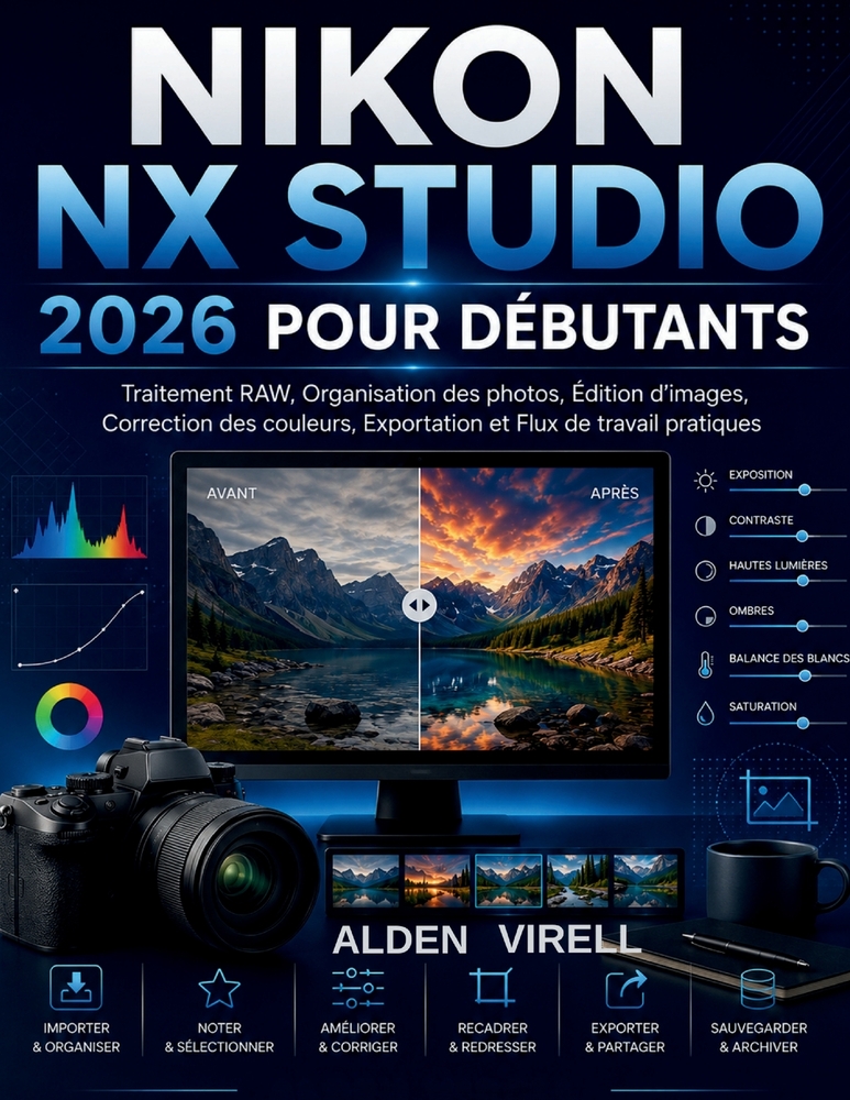 Nikon Nx Studio 2026 Pour Les Débutants cover