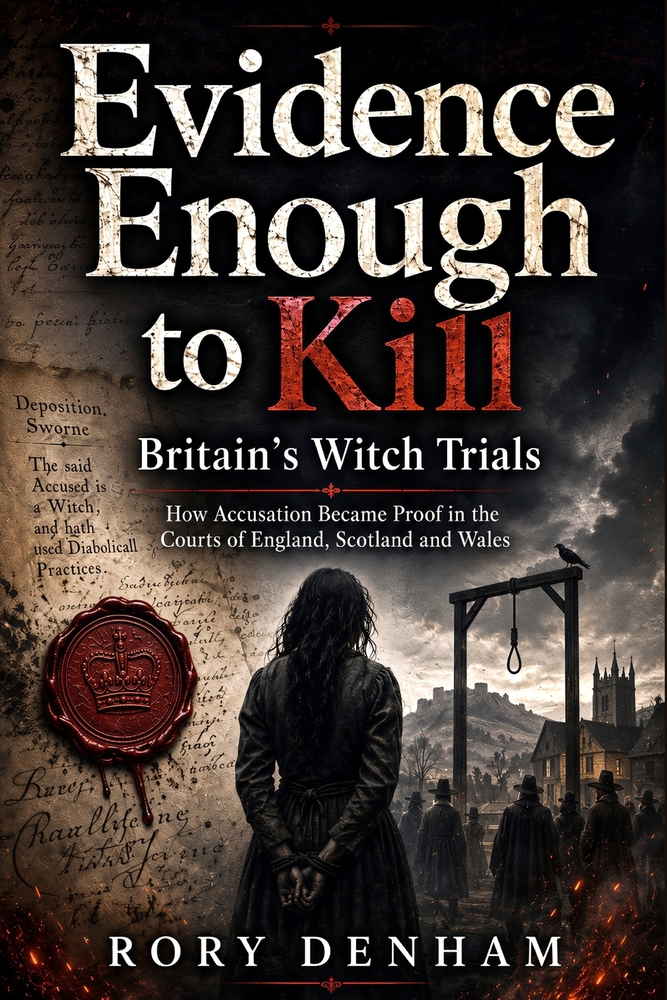 Evidence Enough to Kill: Britain's Witch Trials: How Accusation Became Proof in the Courts of England, Scotland and Wales cover