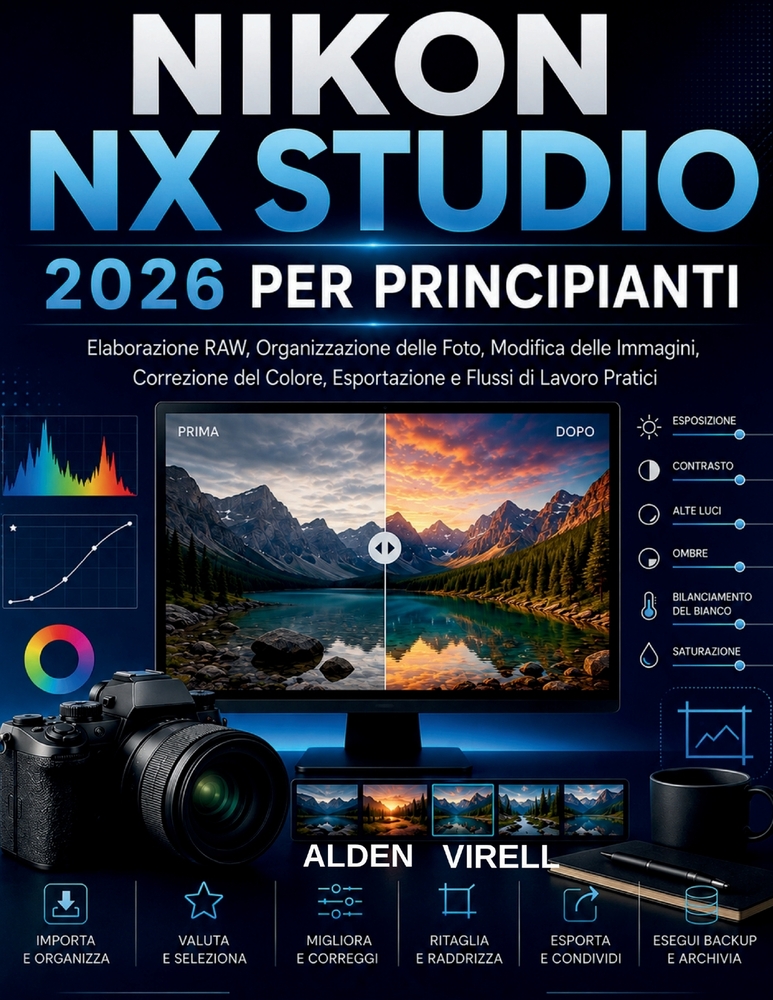 Nikon Nx Studio 2026 Per Principianti cover