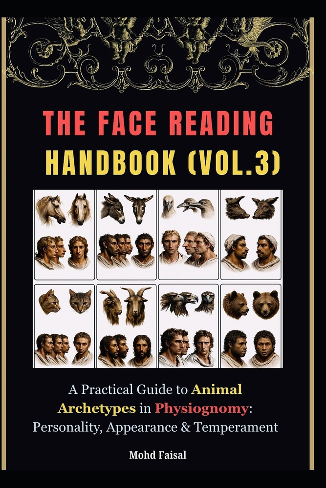 The Face Reading Handbook (Vol. 3): A Practical Guide to Animal Archetypes in Physiognomy: Personality, Appearance & Temperament cover