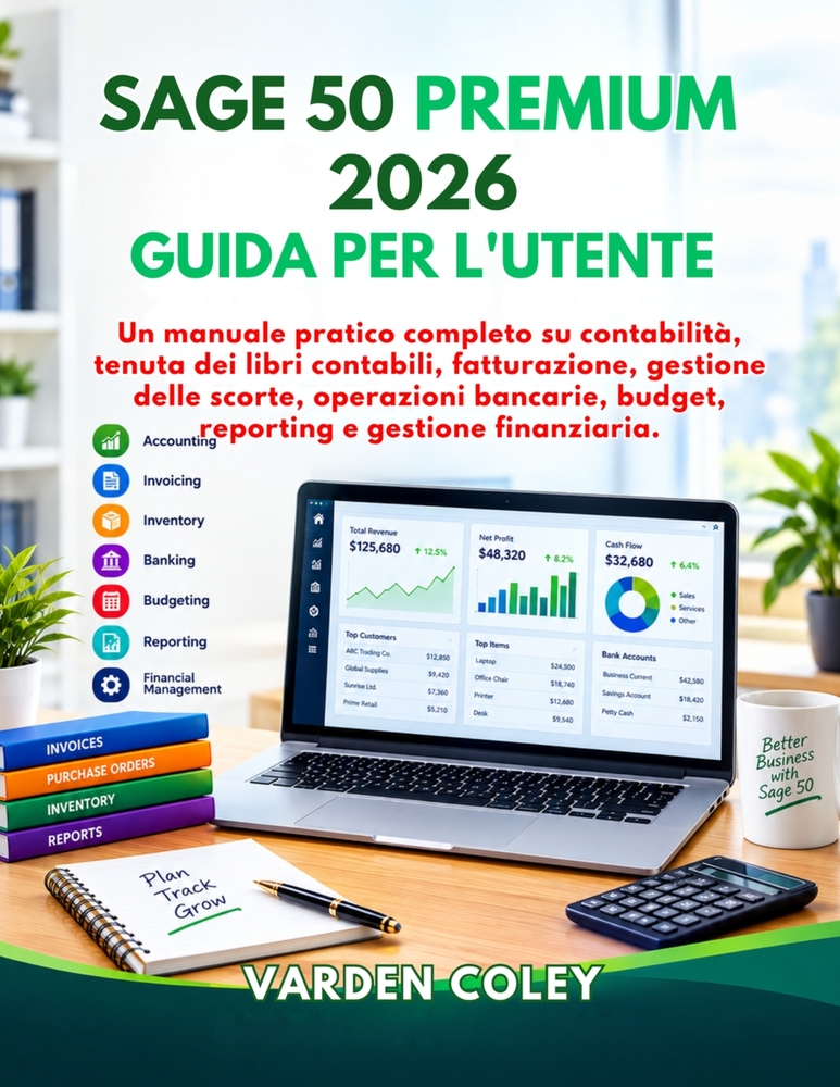 Sage 50 Premium 2026 Guida per l'utente cover