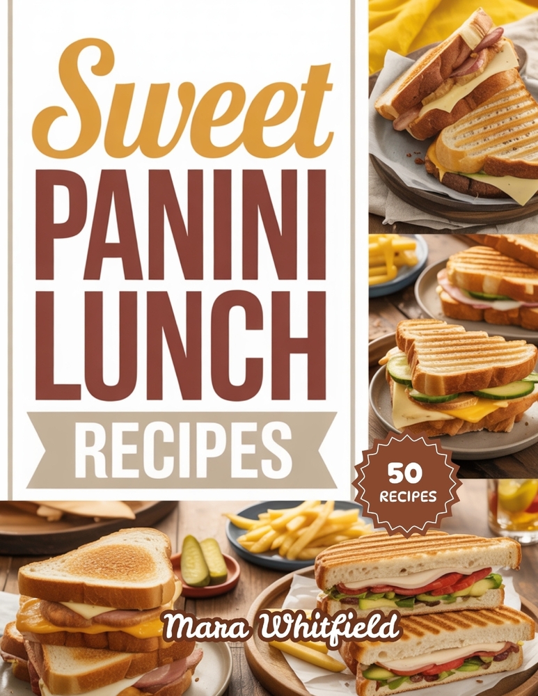 Sweet Panini Lunch Recipes: Flavor-Packed Paninis for Quick and Satisfying Lunches cover