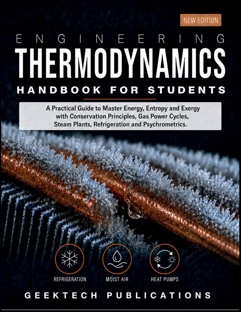 Engineering Thermodynamics Handbook for Students: A Practical Guide to Master Energy, Entropy and Exergy with Conservation Principles, Gas Power Cycle cover