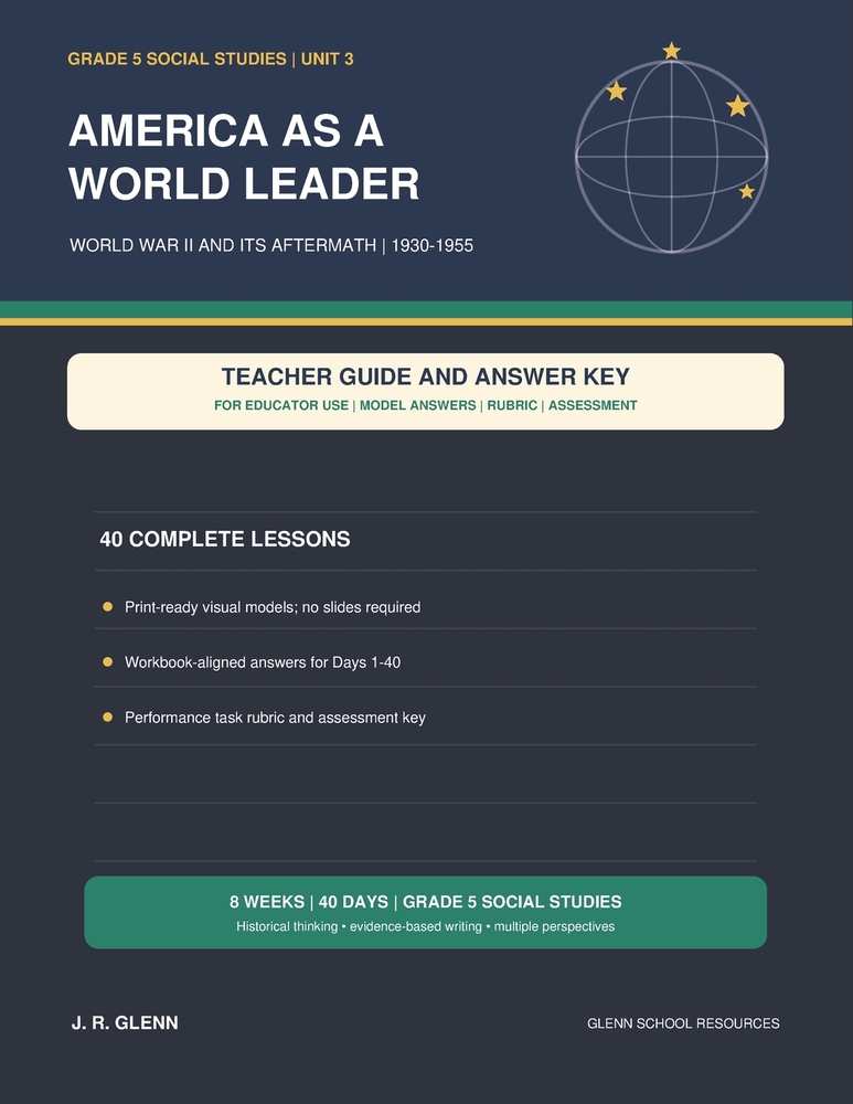 America as a World Leader cover