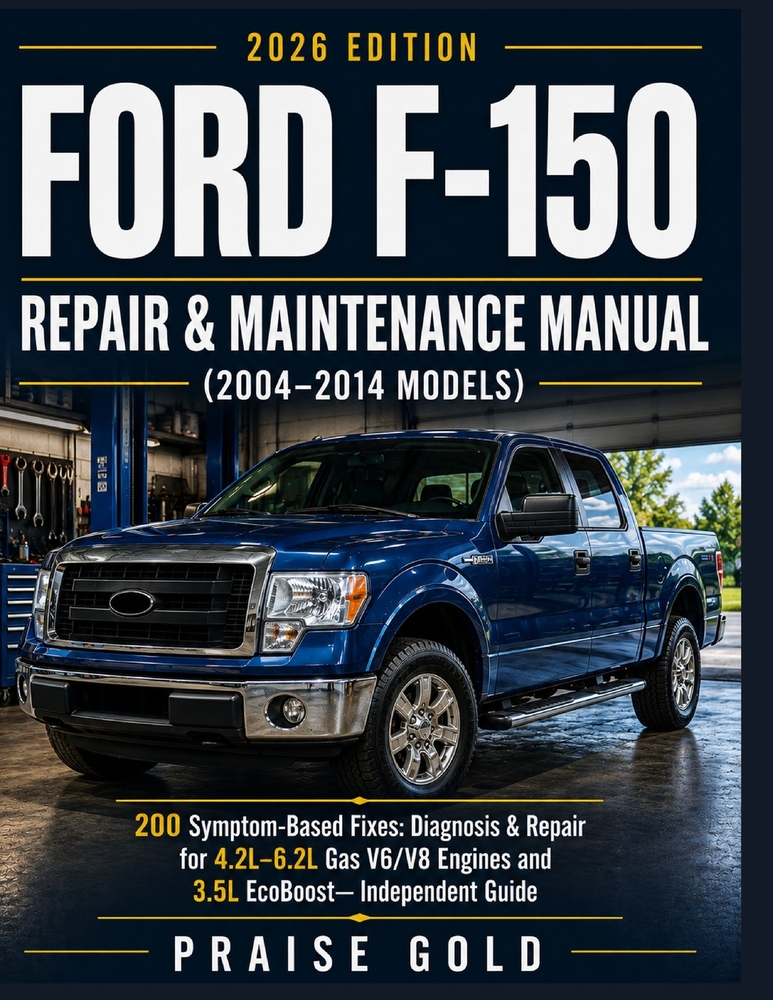 Ford F-150 Repair & Maintenance Manual (2004-2014 Models): 200 Symptom-Based Fixes: Diagnosis & Repair for 4.2L-6.2L Gas V6/V8 Engines and 3.5L EcoBoo cover