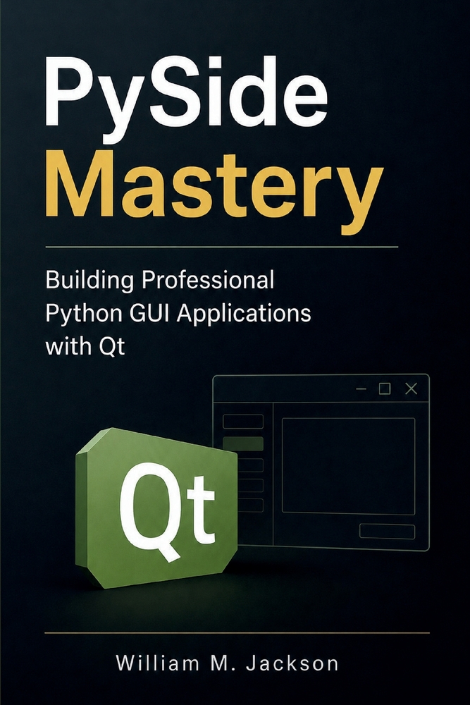 PySide Mastery: Building Professional Python GUI Applications with Qt cover