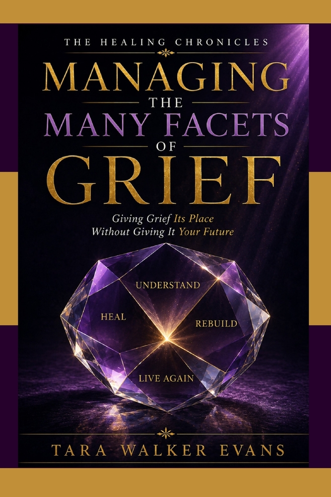 The Healing Chronicles: MANAGING THE MANY FACETS OF GRIEF: "Giving Grief Its Place Without Giving It Your Future" cover