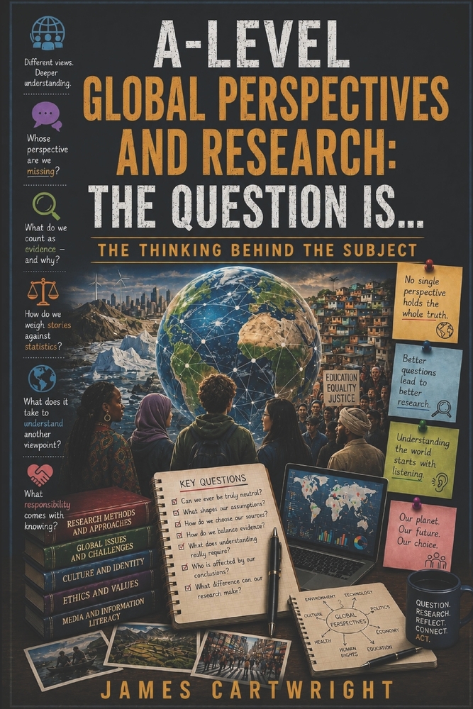 A-Level Global Perspectives and Research: The Question Is...: The Thinking Behind the Subject cover
