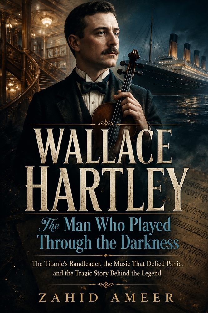 Wallace Hartley: The Man Who Played Through the Darkness: The Titanic's Bandleader, the Music That Defied Panic, and the Tragic Story Behind the Legen cover