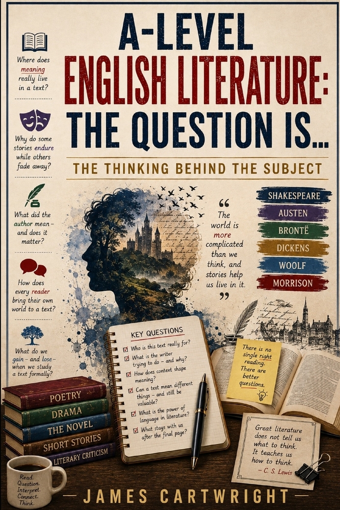 A-Level English Literature: The Question Is...: The Thinking Behind the Subject cover