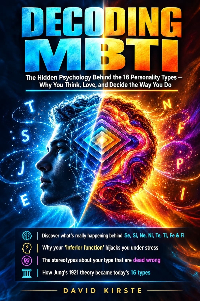 Decoding MBTI: The Real Story Behind Your Personality Type-How the 16 MBTI Types Shape the Way You Think, Love, Work, and Grow cover
