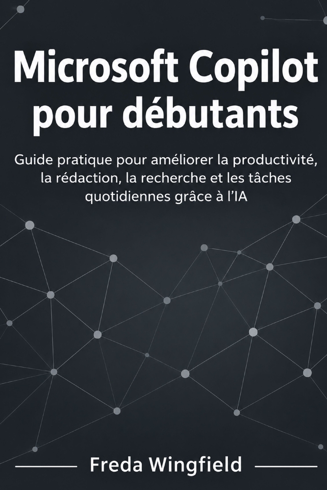 Microsoft Copilot pour débutants: Guide pratique pour améliorer la productivité, la rédaction, la recherche et les tâches quotidiennes grâce à l'IA cover