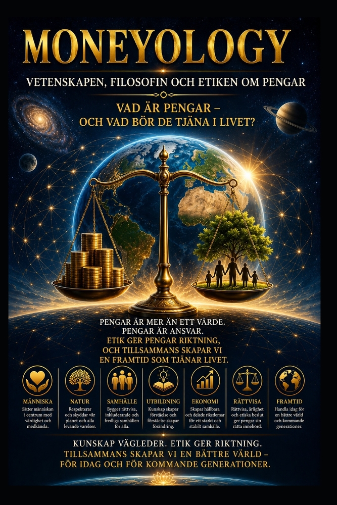 MONEYOLOGY Vetenskapen, filosofin och etiken om pengar: Vad är pengar - och vad bör de tjäna i livet? cover